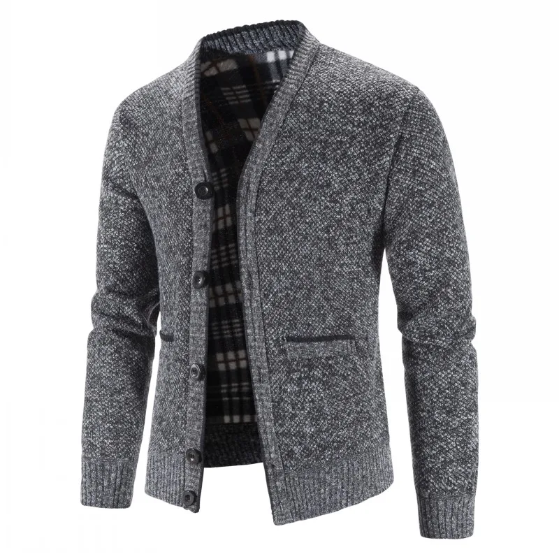

Cardigan Sweatercoats For Men Winter Thicker Warm Cardigan Sweaters New Male V-neck Casual Cardigans Slim Fit Sweaters Size 3XL