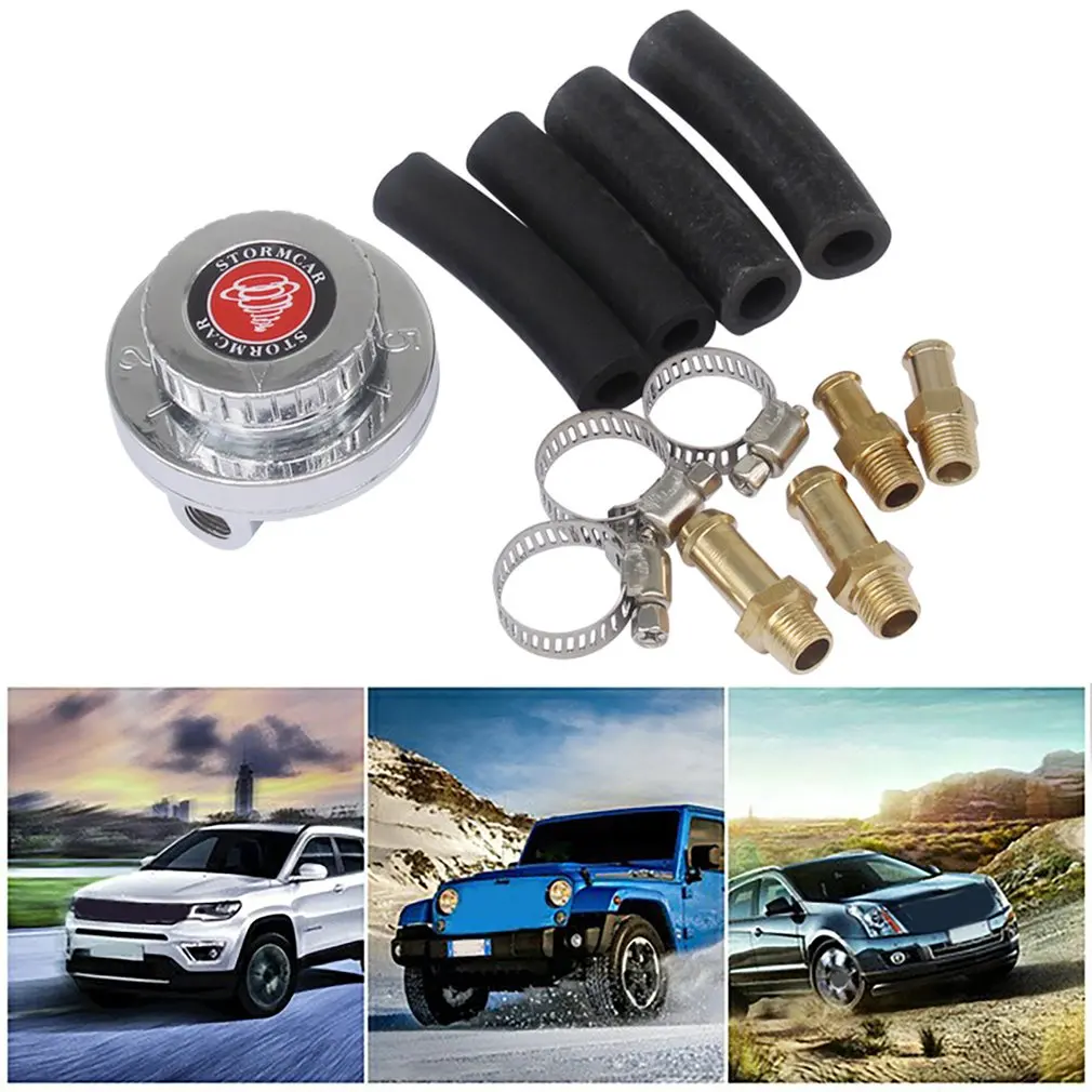 

Fuel Pressure Regulator Manual Adjustable Carburettor Carb Fuel Pump FPR Car Modified Fuel Pressure Regulator