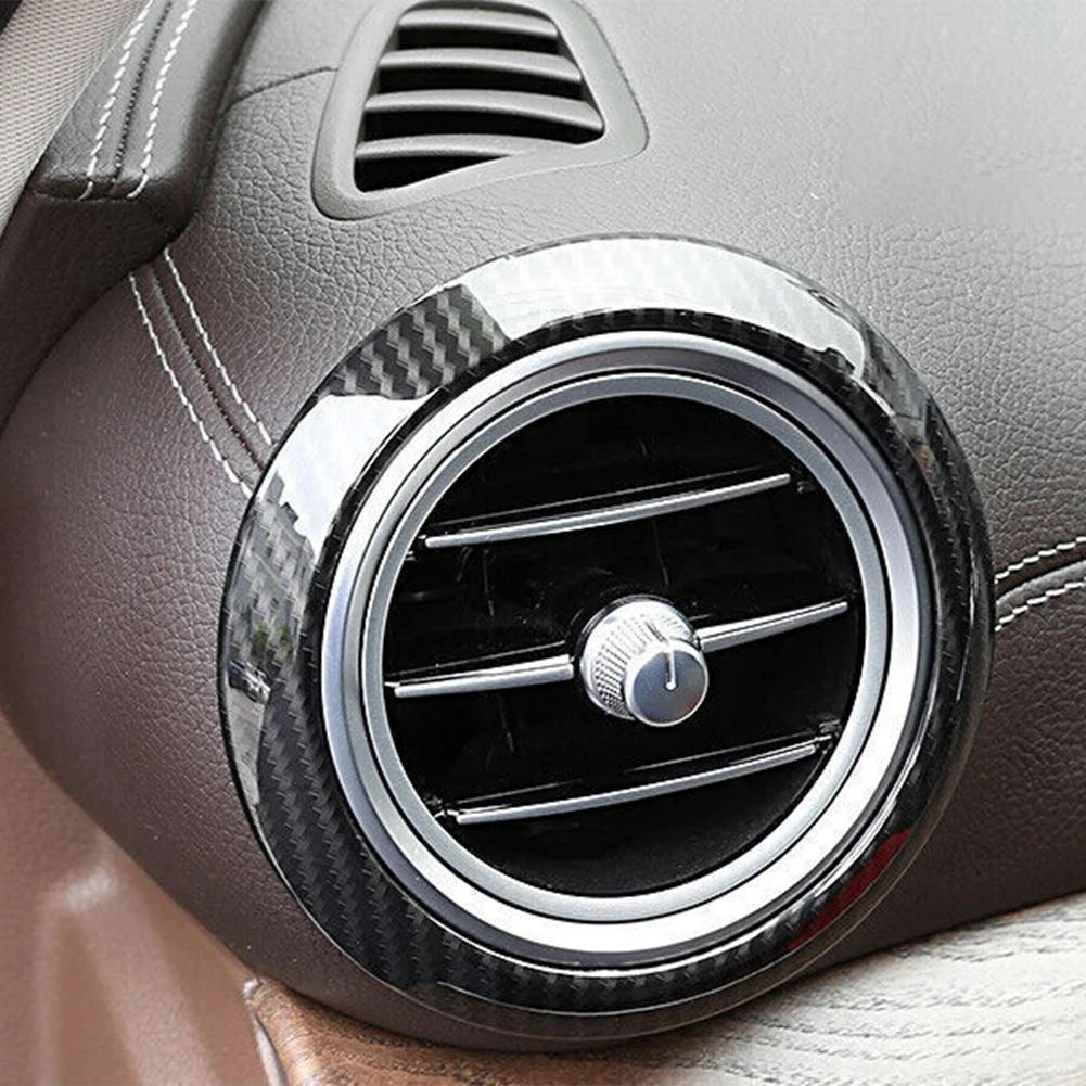 

Frame Trim Air Outlet Direct Replacement For Mercedes Ring Cover 2Pcs Car Accessories Car Air Vent For Benz E W213