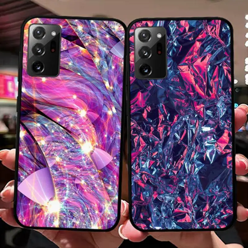 

Crystal Diamond Aesthetic Art pastel Phone Case for Samsung Note 5 7 8 9 10 20 pro plus lite ultra A21 12 72