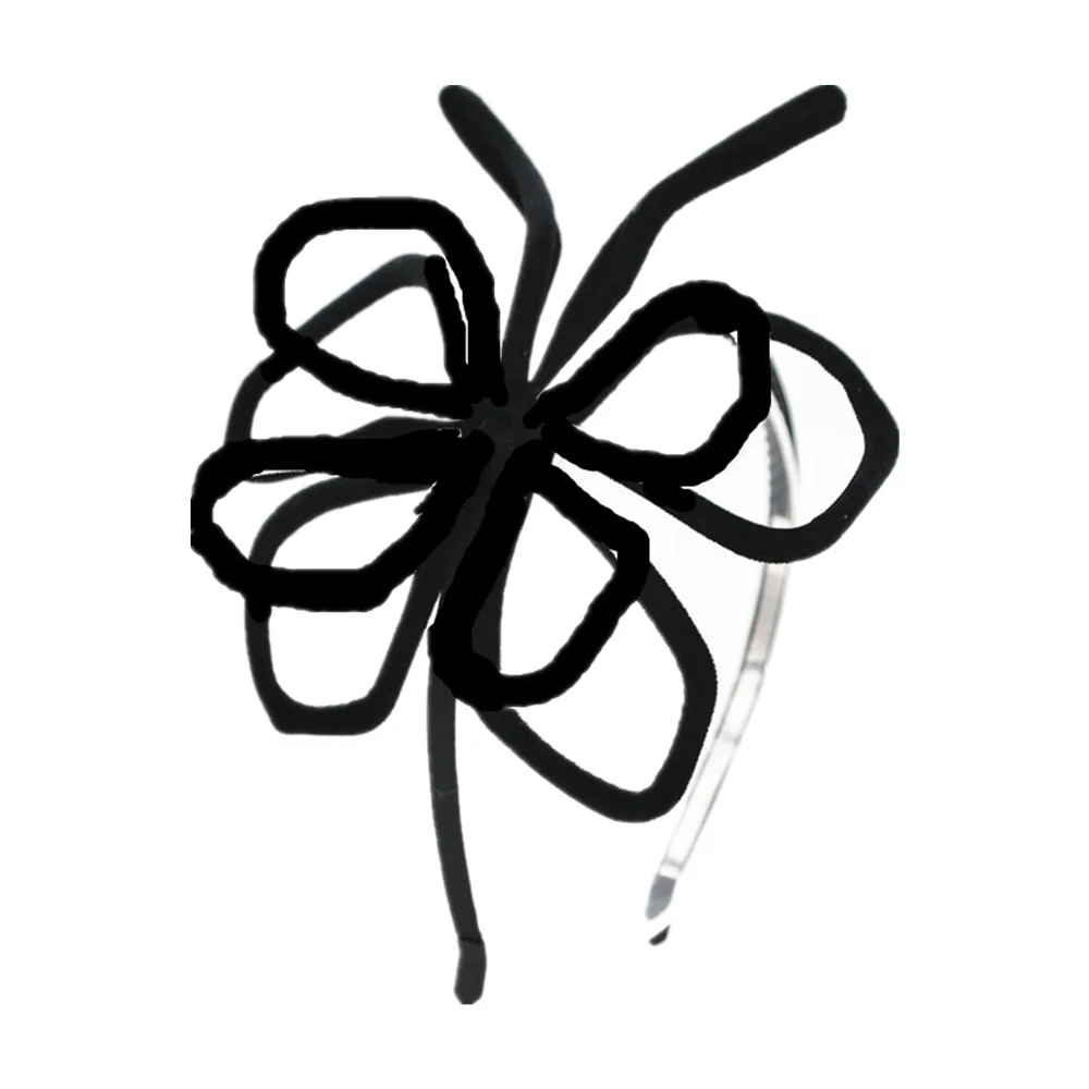 

2022 WINTER NEW VELVET WIRE BUTTERFLY HEADBANDS FASHION GIRLS HAIRBAND