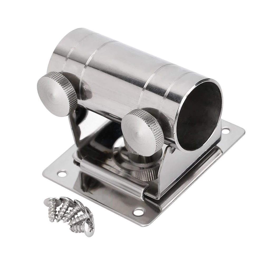 

Umbrella Holder Stand Outdoor Stainless Steel Sturdy Fishing Box Tackle Portable Durable Fix Bracket Thickened Practical