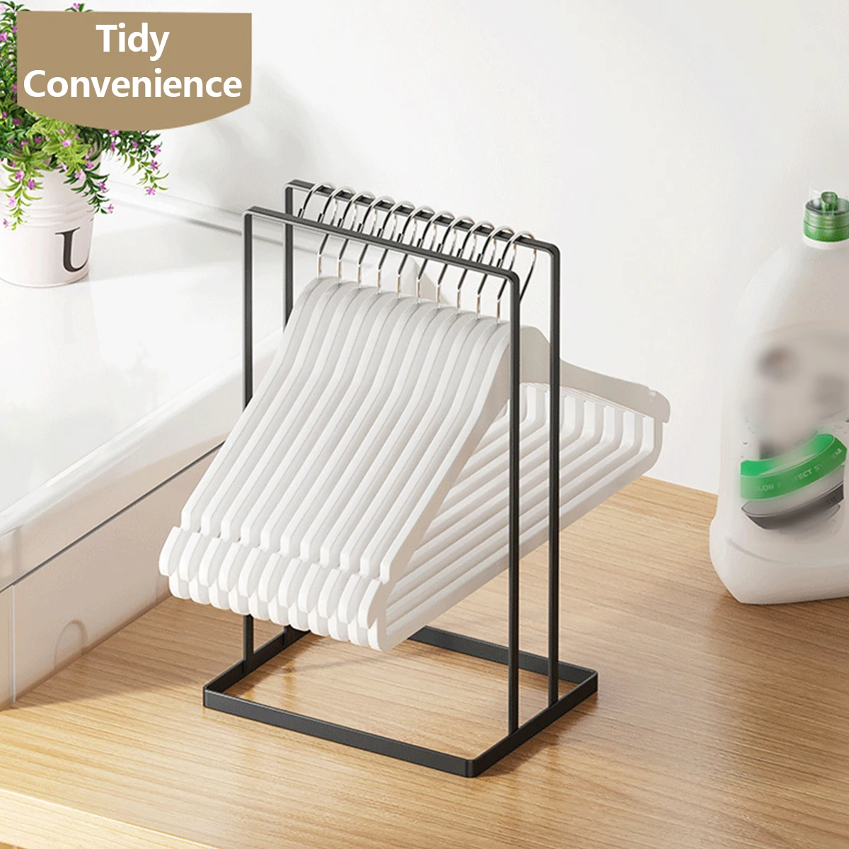 

Large Capacity Hanger Stacker Rack for Adults and Children Stainless Steel Detachable Hanger Storage Organizer Space-saving