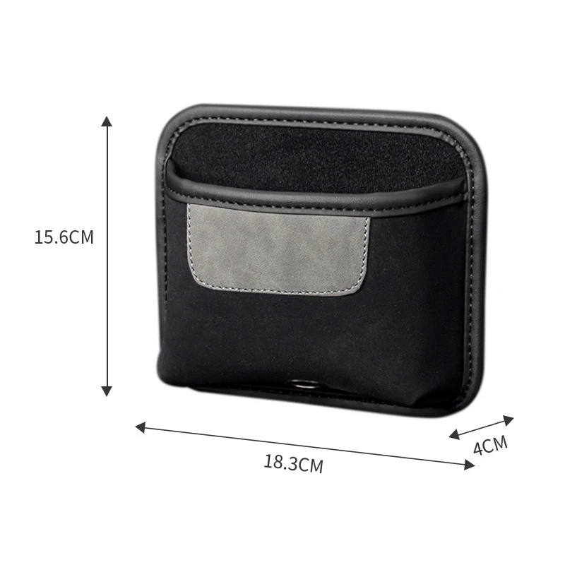 Кожаный автомобильный карман для хранения сумка-органайзер коробка уборки