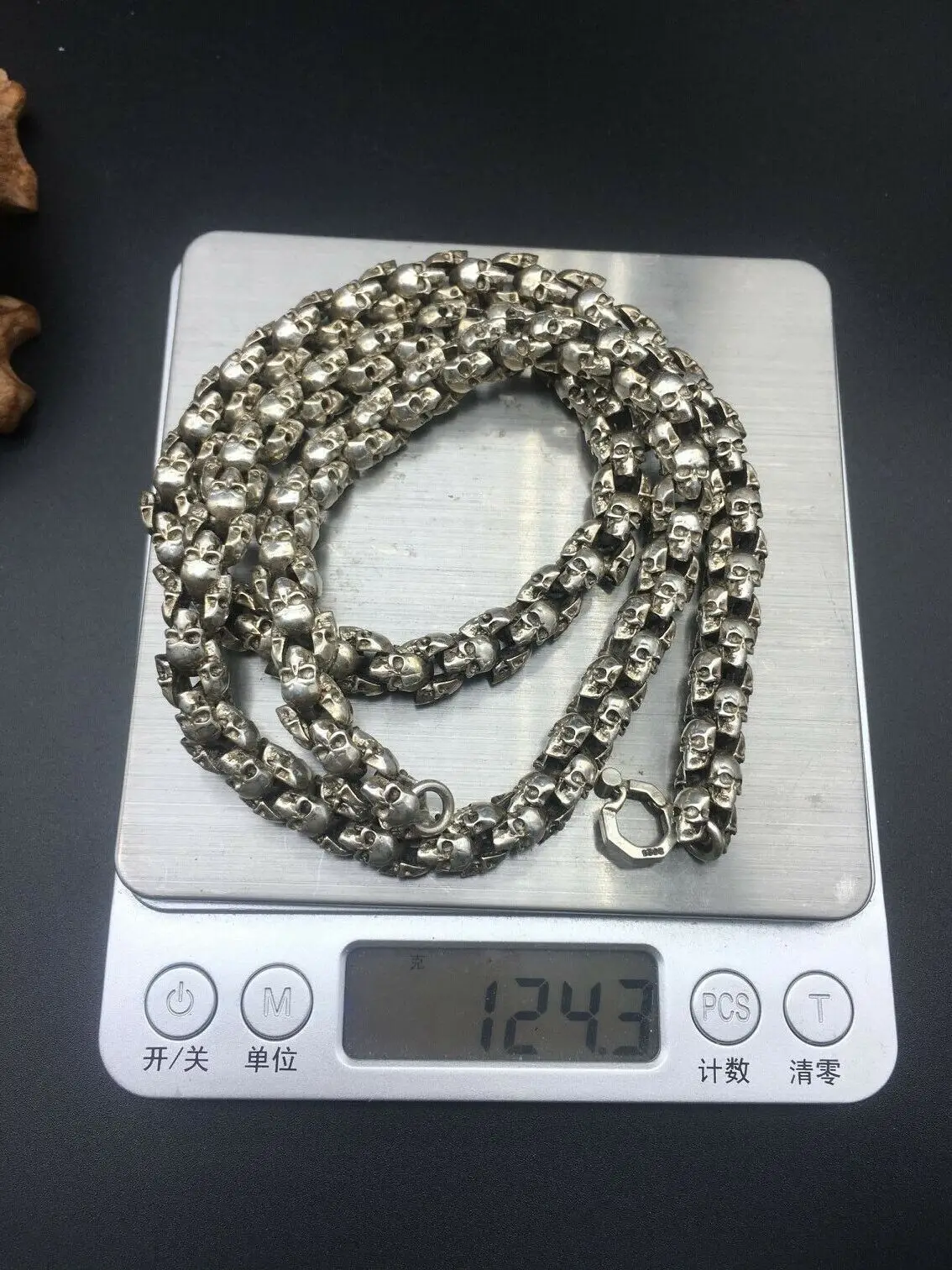 Редкое китайское тибетское серебряное ожерелье ручной работы Мяо ювелирные