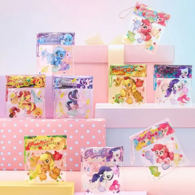 Фото KAYOU My Little Pony: Милая красочная серия подвесок, мультяшный Пинки Пай, декоративная подвеска-бэггет, аниме-мерч, праздничный подарок №2