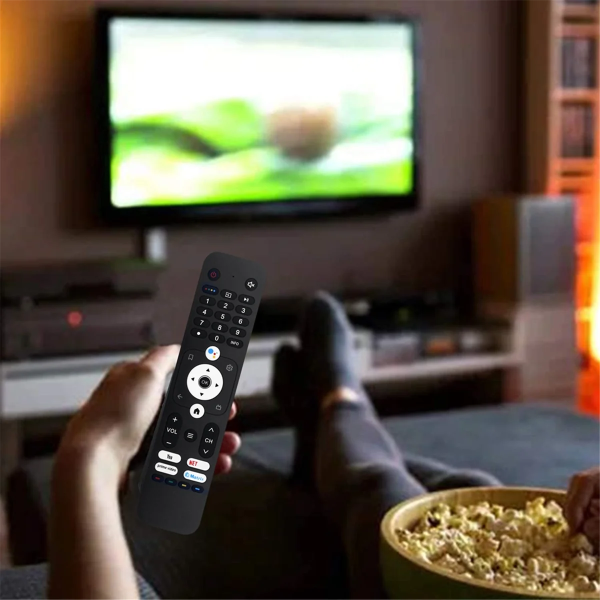 Фото HTR-U31 Замена голосового пульта дистанционного управления для Haier Smart TV H32K66UG H43K66UG H50K66UG HTR-U28 LE40K6600G H50S6UG H55S6UG №3