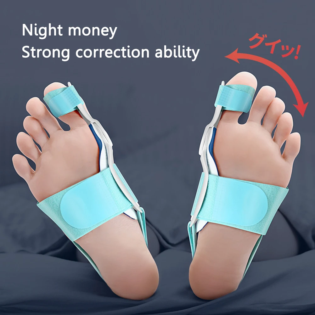 1Pcs Hallux Valgus Bunion Corrector Adjustable Toe Protector Orthopedic Bone Thumb Big Toes Separators Splint Feet Straightener - купить по