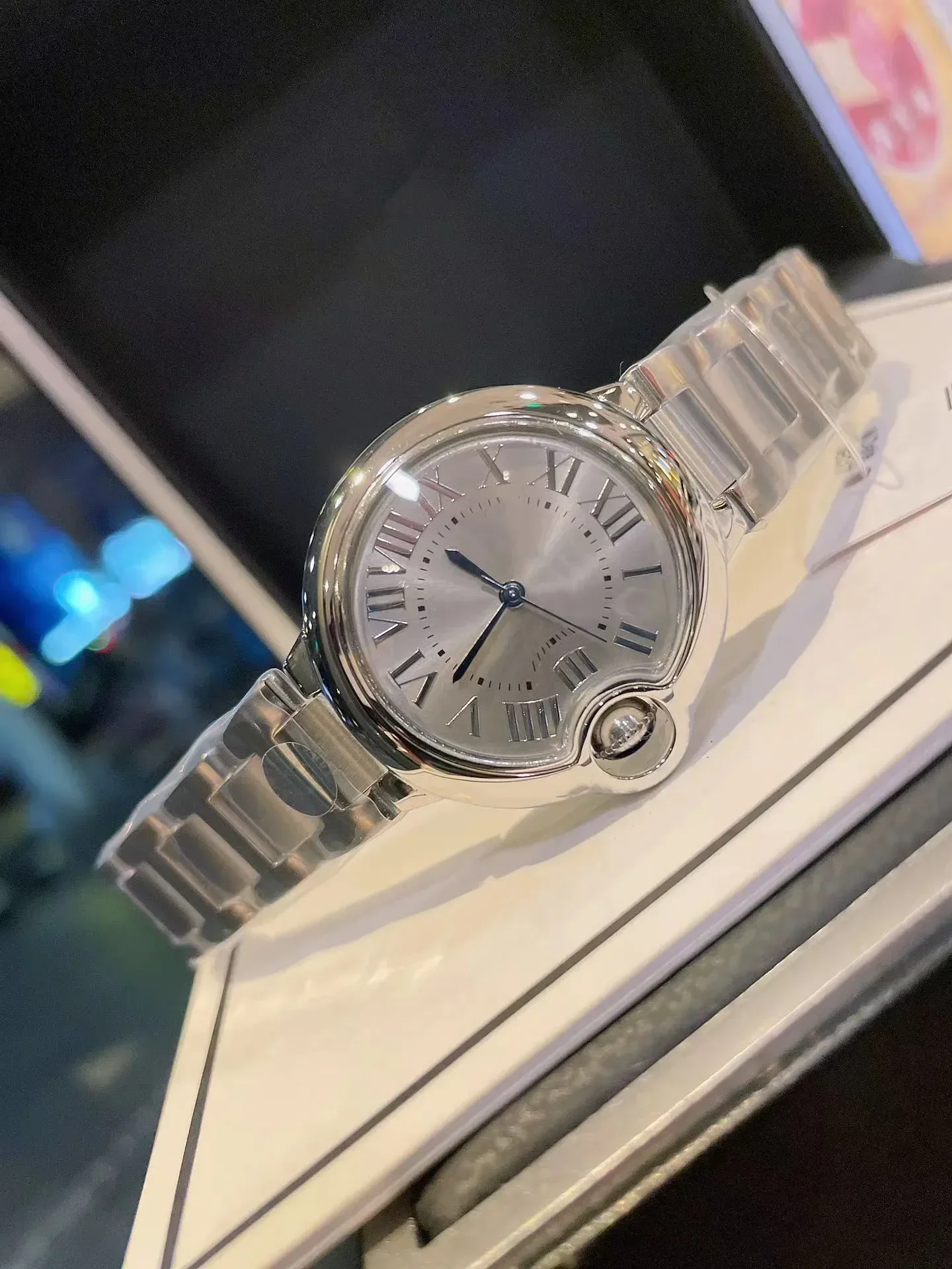 Женские кварцевые часы высокого качества из нержавеющей стали 904L