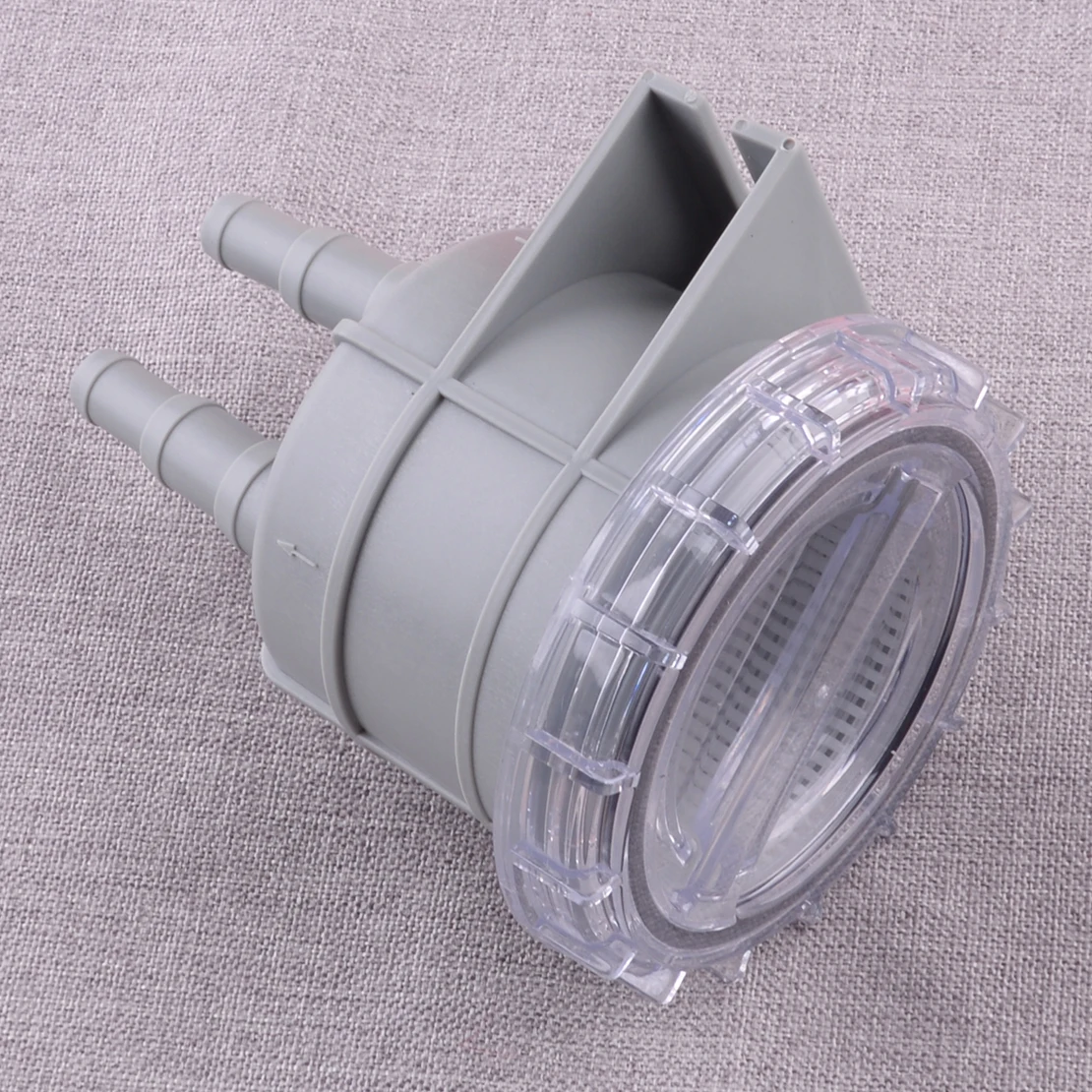 

Gray Boat Intake Sea Water Strainer Raw Water Filter Fit For Hose Size 1" 1.25" 1.5" Plastic