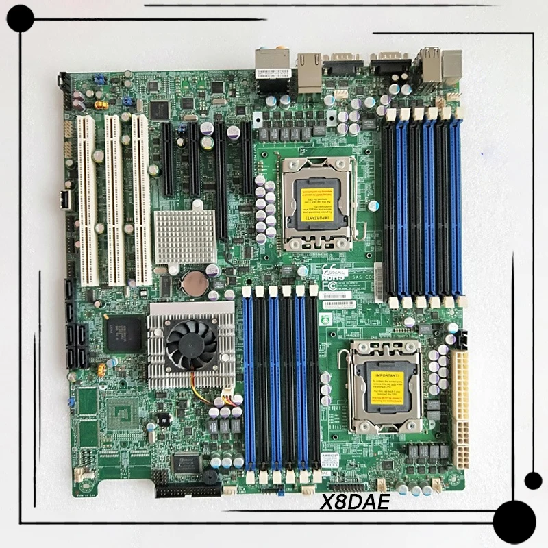 X8DAE For Supermicro Dual 1366-pin LGA Sockets Server Workstation Motherboard Can Be Connected To Independent Display