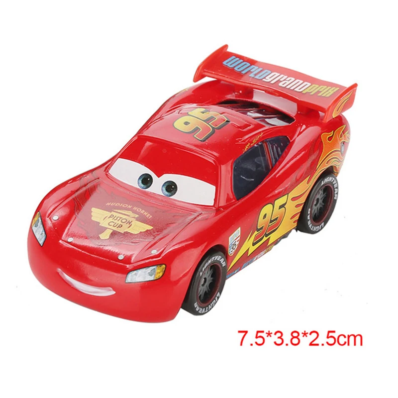 Машинки Disney Pixar Тачки 2 Молния Маккуин игрушечные машинки под давлением в