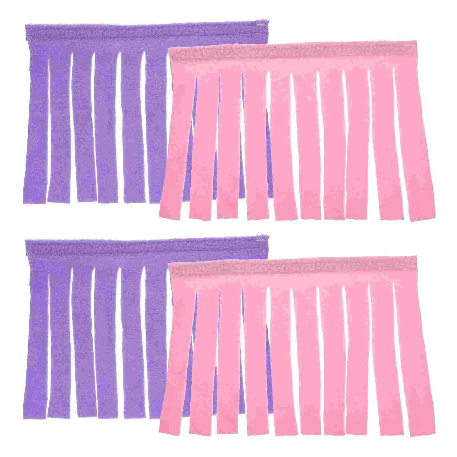 

Curtain Pet Hideout Guinea Hamster Doorsmall House Accessory Hammock Cage Tasselhideaway