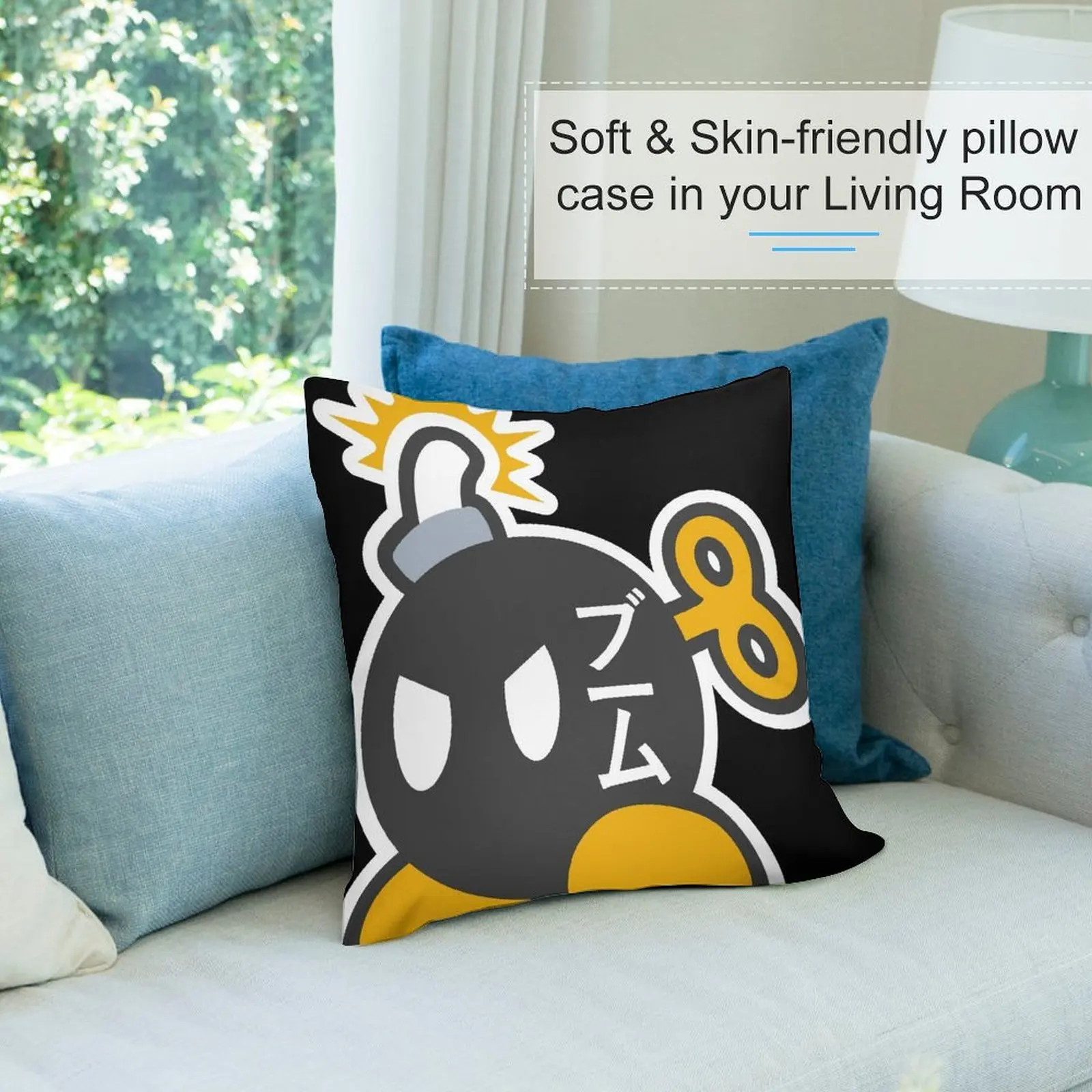 Декоративная подушка для фотографий Bob-omb