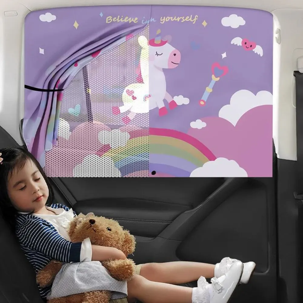 Симпатическая автомобильная солнцезащитная шторка магнитное боковое окно