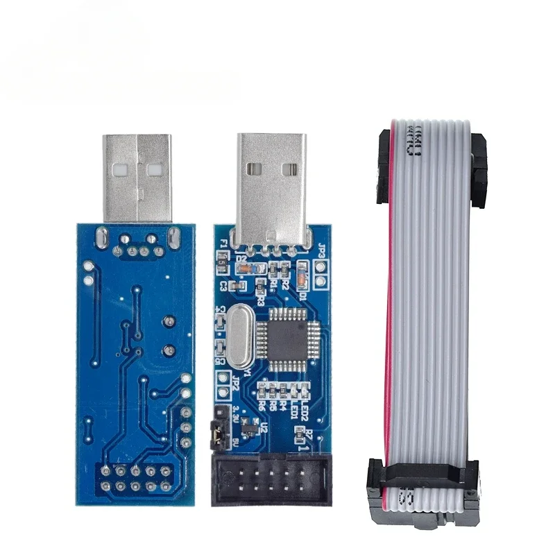 Официальный программатор USBASP USBISP AVR USB ISP ASP ATMEGA8 ATMEGA128 поддержка Win7 64Board