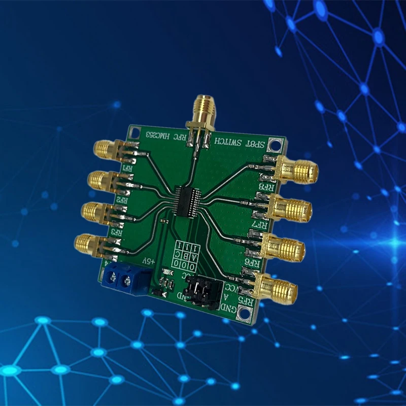 HMC253 DC-2.5 Ghz Многофункциональный радиочастотный однополюсный восьмипозиционный