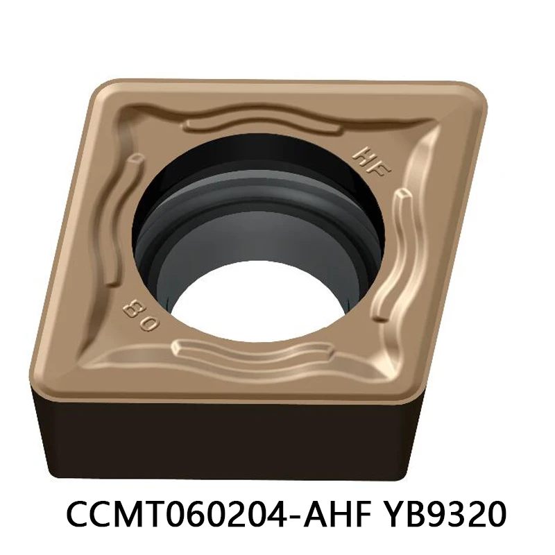 

Original CCMT060204-AHF YB9320 CCMT 060204 Milling Insert Internal Turning Tool Lathe Tools Cutter Carbide Inserts Tool CNC
