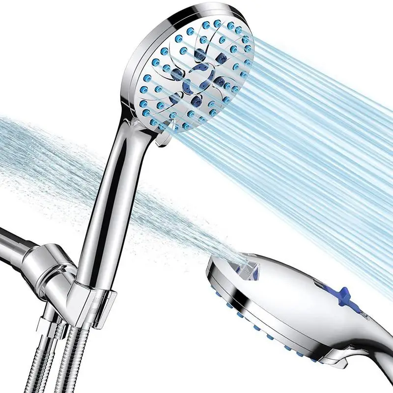 

Bathroom Showerheads High-Pressure Bathroom Shower Head High-Pressure Handheld Shower Head Built-In To Clean Tub Tile & Pets