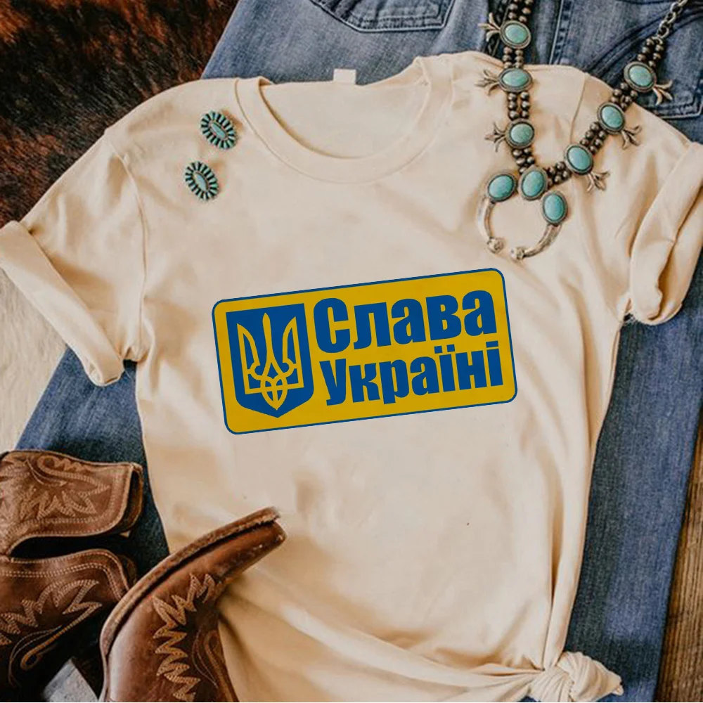 

Футболка унисекс с изображением Украины, женская футболка с японским дизайнерским принтом манги, y2k одежда для девушек