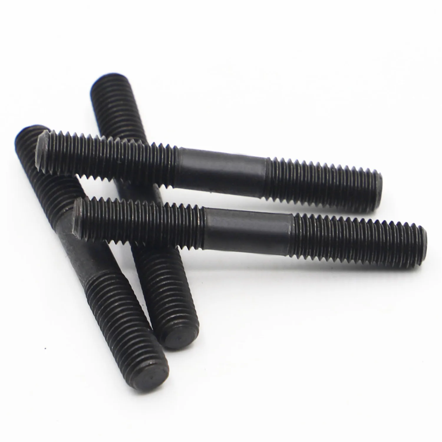 

M8 M10 M12 Grade 8.8 Steel Rod Double Thread Screw Stud Screw Rod Stud Bolt GB901