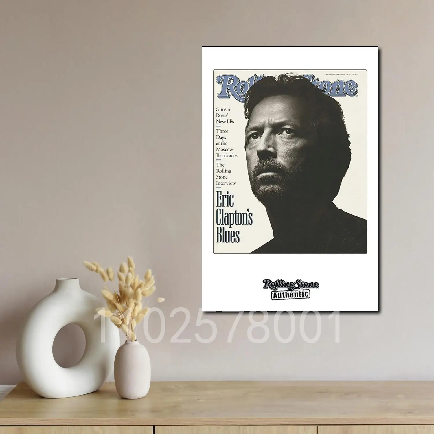 

Художественный плакат Эрик Клэптон Band