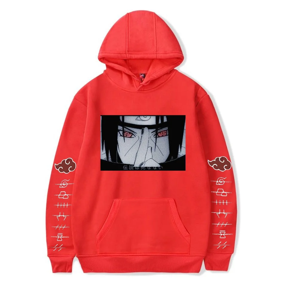 Толстовки с японским аниме N-Narutos мужской модный Индивидуальный пуловер