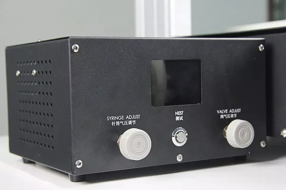 Промышленный автоматический вращающийся диспенсер 4-осевой для клея робот