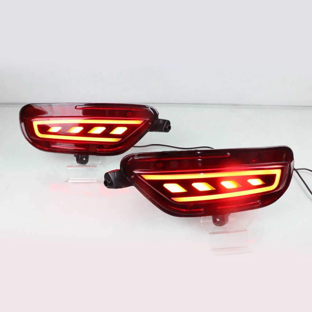 Функции 3-в-1 светодиодный светильник на бампере задний противотуманный фонарь