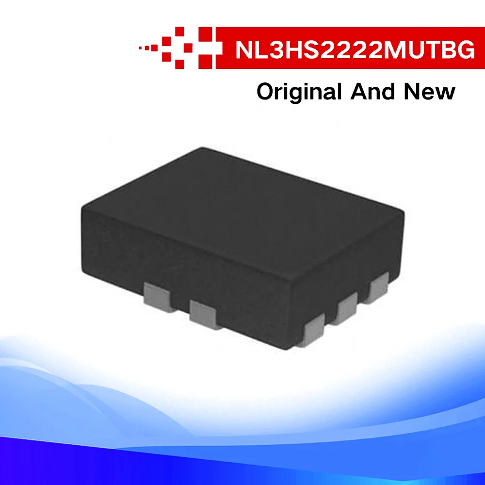 100% Новые электрокомпоненты NL3HS2222MUTBG UQFN10 чип печатной платы ic