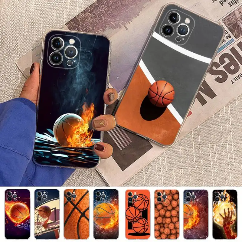 

Basketball basket Customer Phone Case Silicone Soft for iphone 14 13 12 11 Pro Mini XS MAX 8 7 6 Plus X XS XR Cover