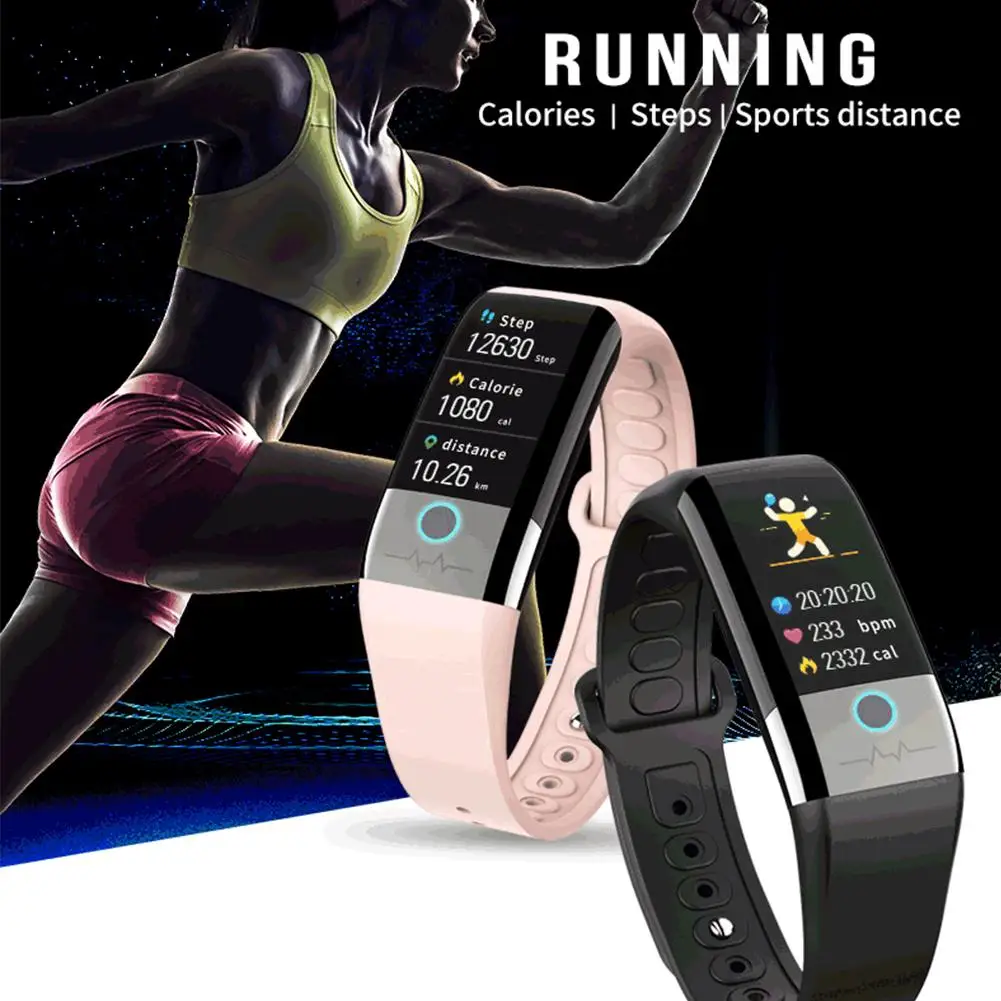 

Durable Wristbands Classic Delicate Texture X1 1.08 inch IPS Screen Smart Bracelet IP67 Heart Rate Monitor Fitness Tracker