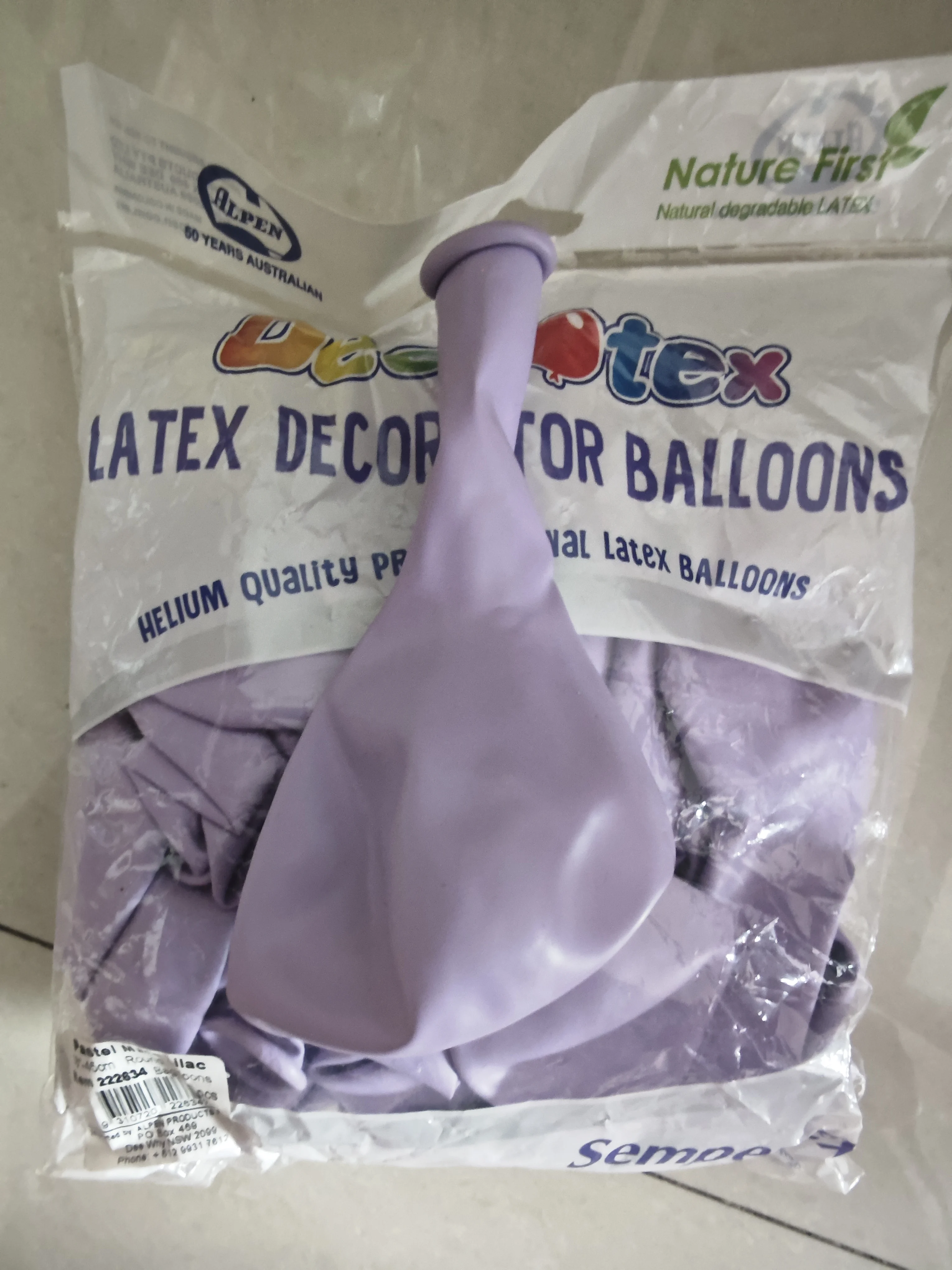 

Semertex Pastel Mate круглые шары 18 дюймов