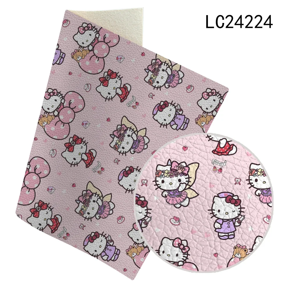 Кожзам Hello Kitty MINISO 22*30 см