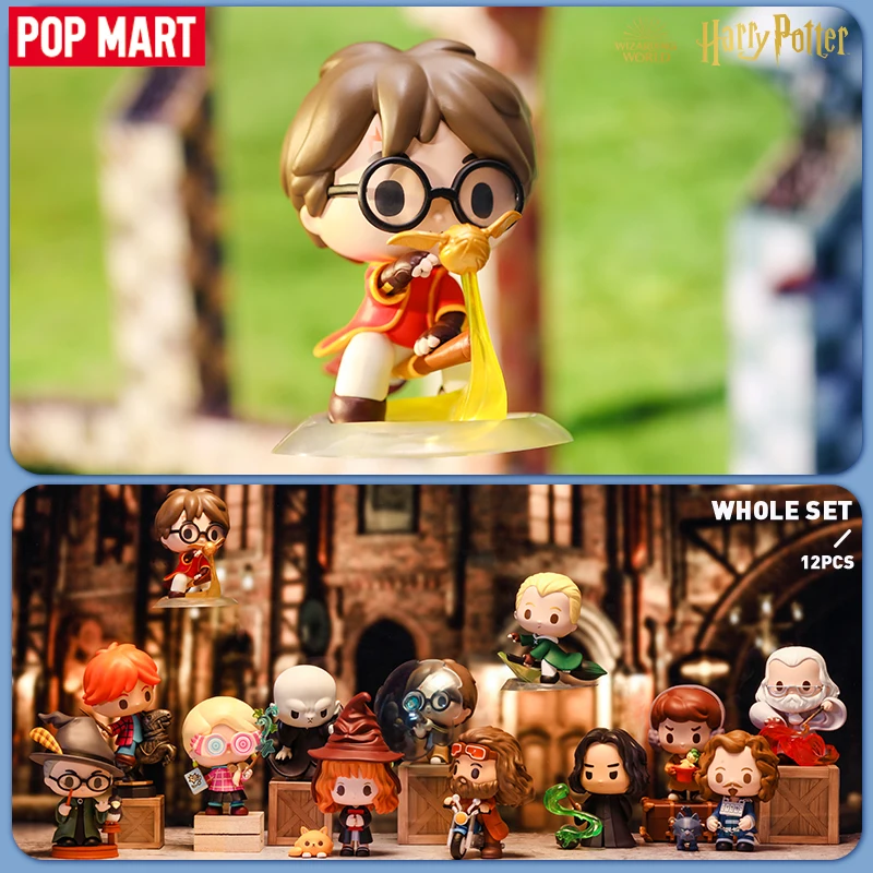 POP MART Harry Potter Wizarding World Magic Props Series Blind Box 1PC/12PCS Collectible Cute Mystery Box Toy Figures