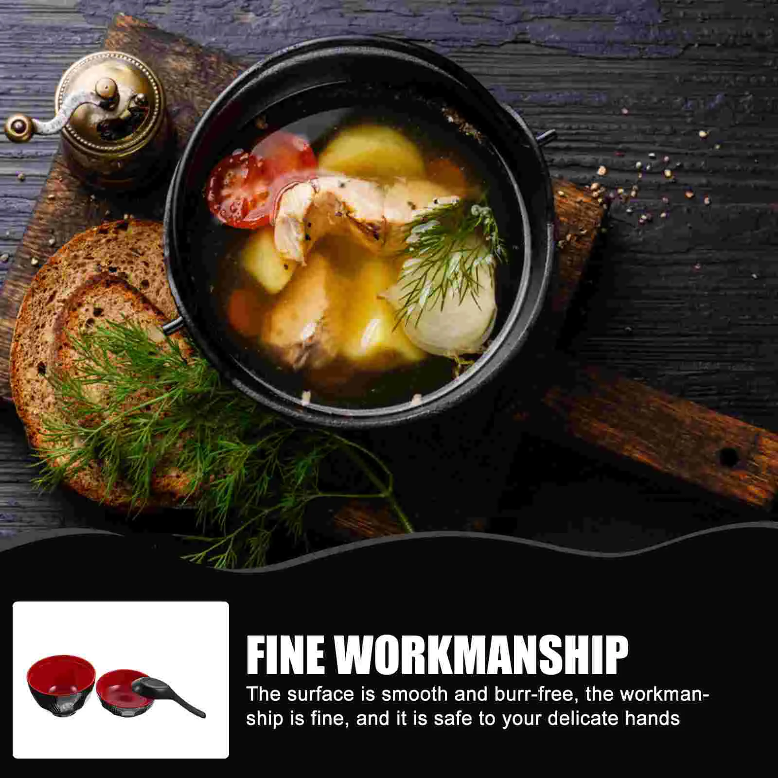 Миска для супа мисо в японском стиле миски лапши меламин азиатский рамэн