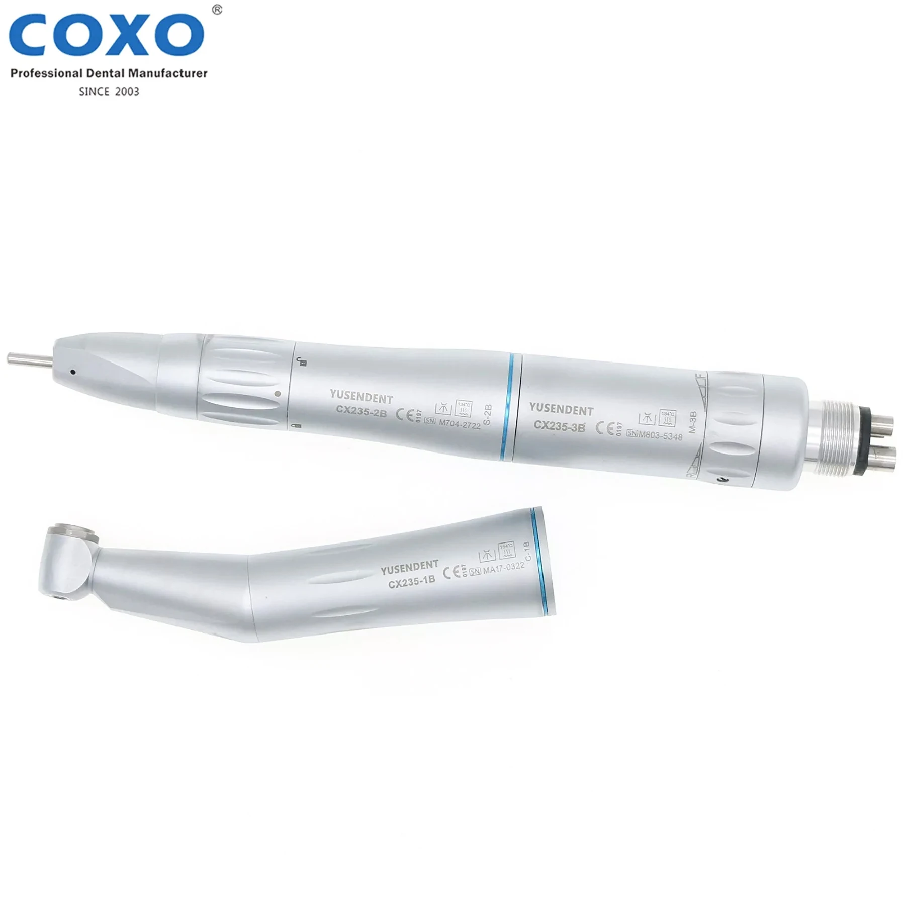 COXO Dental 1:1 низкоскоростной наконечник угловой прямой внутренний водный канал
