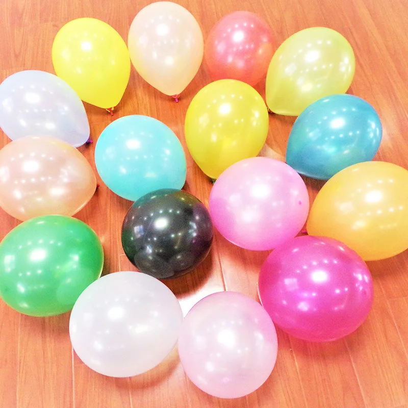 

20/40pcs12 Inch Birthday Party Wedding Decoration Holiday Party Supplies Pearlescent Thickened Latex Balloon Arch