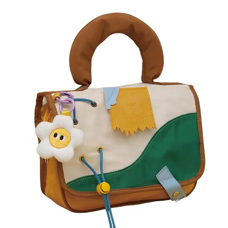 

Portable Girl Makeup Bag For Women Cosmetic Organizer Case Hangable Toiletry Bag Eye Catching Design Large Capacity Bag