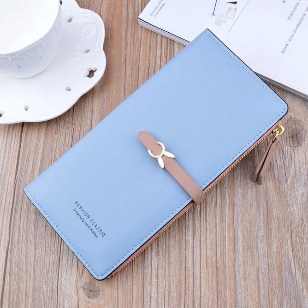 Unistybag Luxury Long Wallet Purses for Women Fashion Trend Slim Wallets Female Clutch Bag Ladies Credit Card Holder New