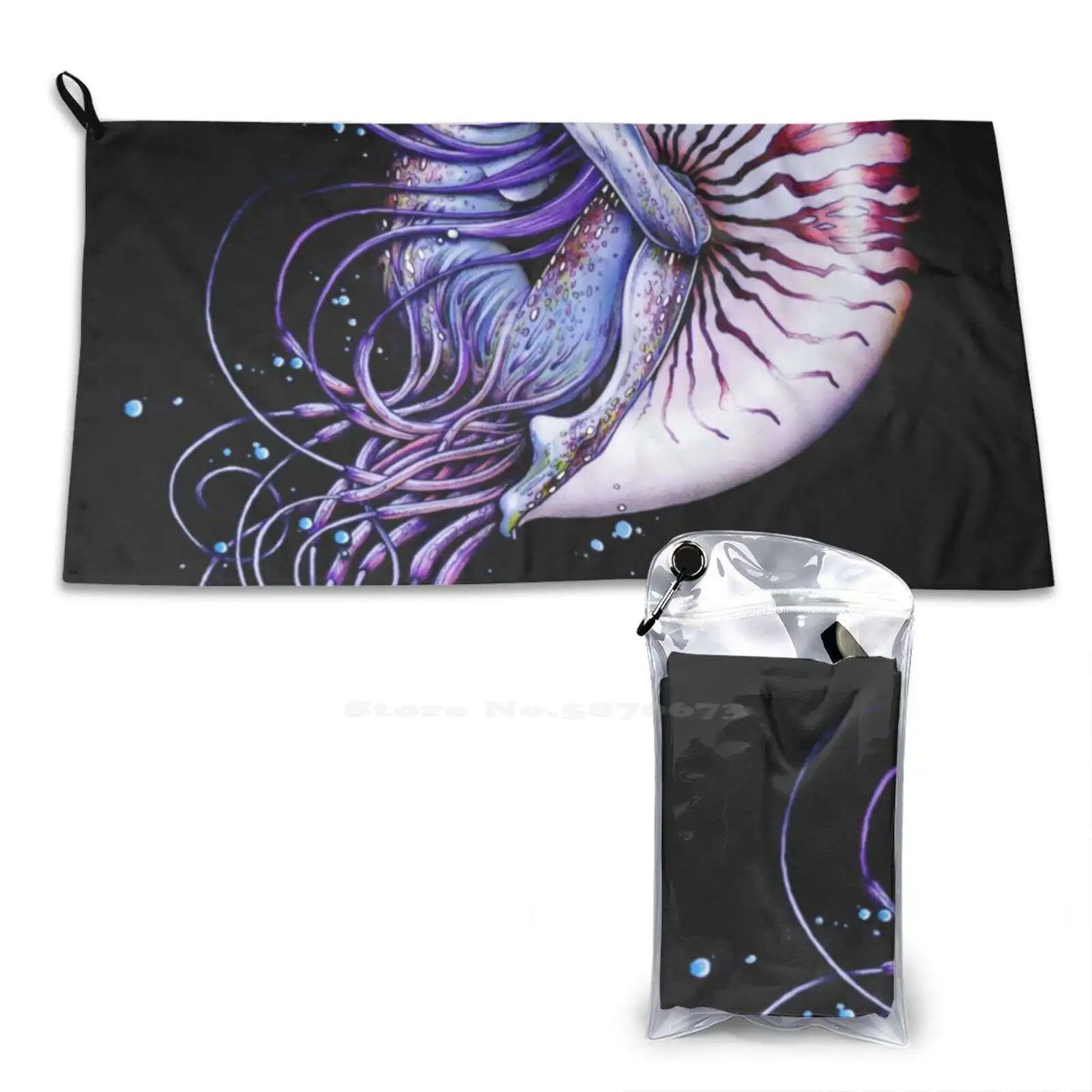 Nautilus Shell Woman Female Marine Ocean Sea Underwater Animals Nature