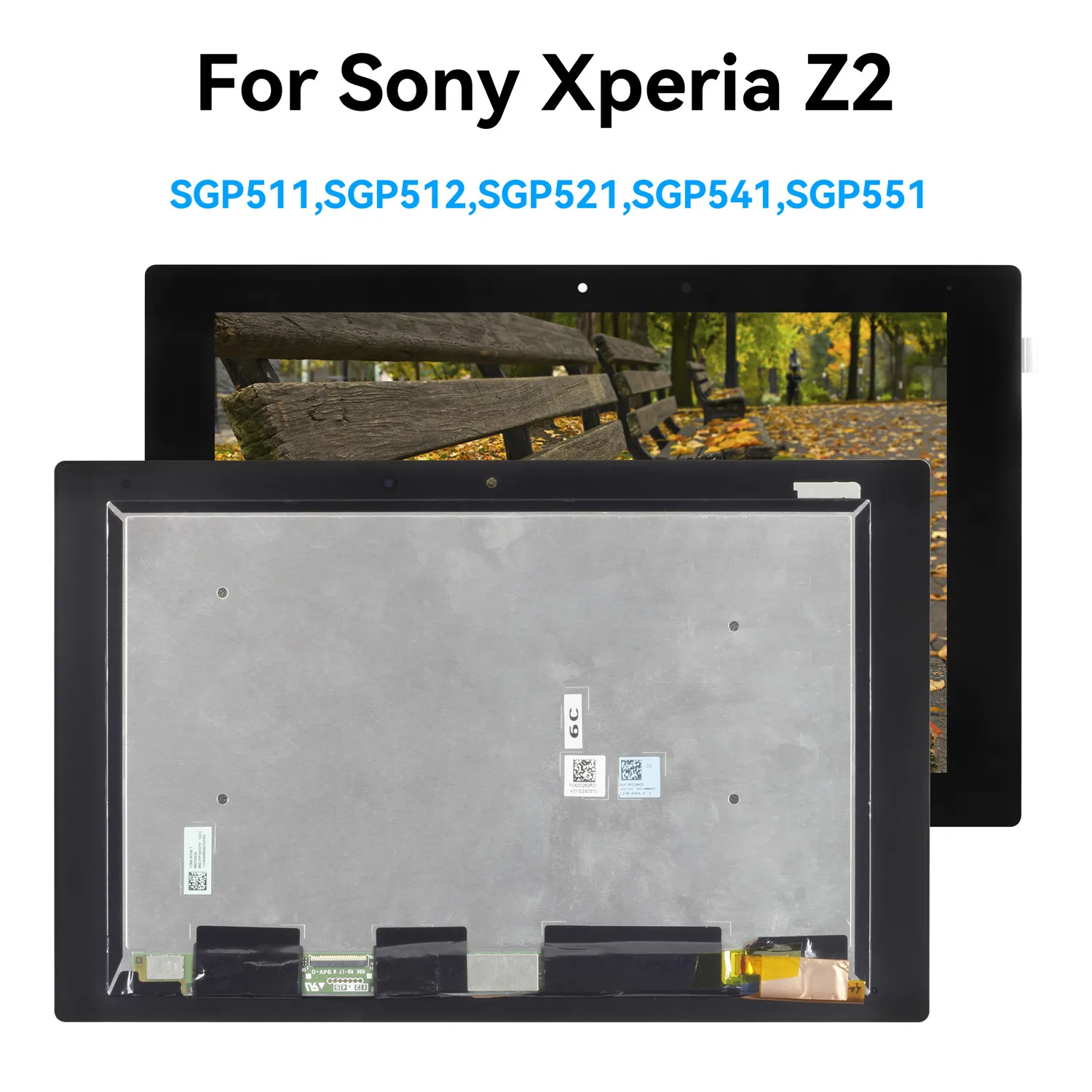 ЖК-дисплей 10 1 дюйма и сенсорный экран с цифровым преобразователем в сборке для Sony