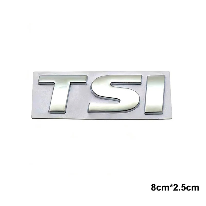 

3D металлическая наклейка на багажник автомобиля TSI для VW Tiguan Golf Polo CC Passat, модификация, аксессуары
