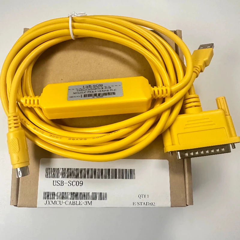 Кабель для программирования ПЛК USB-SC09-FX загрузки USB-SC09 с большой