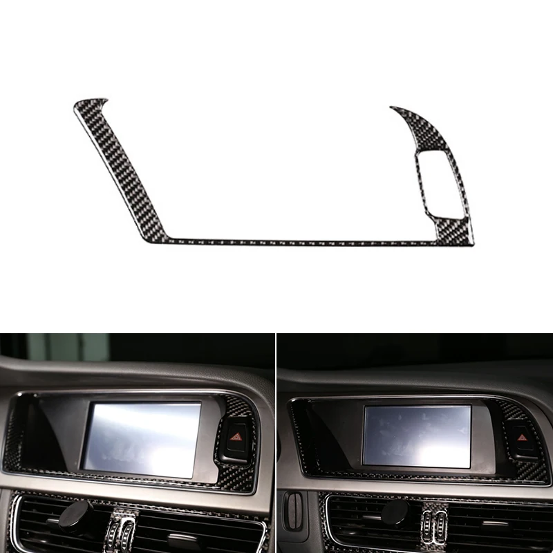 Центральная консоль из углеродного волокна рамка экрана GPS-навигатора внешняя