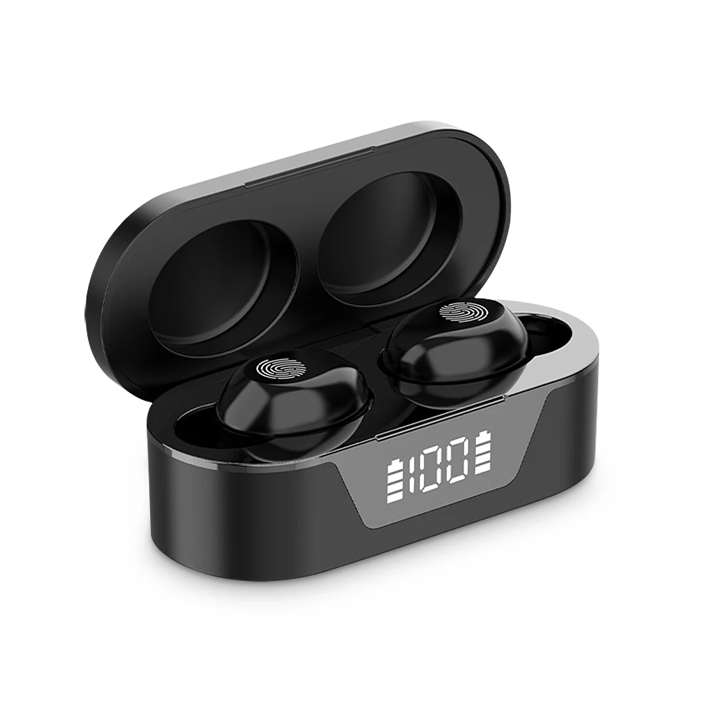 

Беспроводные наушники с микрофоном TWS наушники Bluetooth 5,1 IPX5 Водонепроницаемая шумоподавляющая Bluetooth гарнитура Type C зарядка