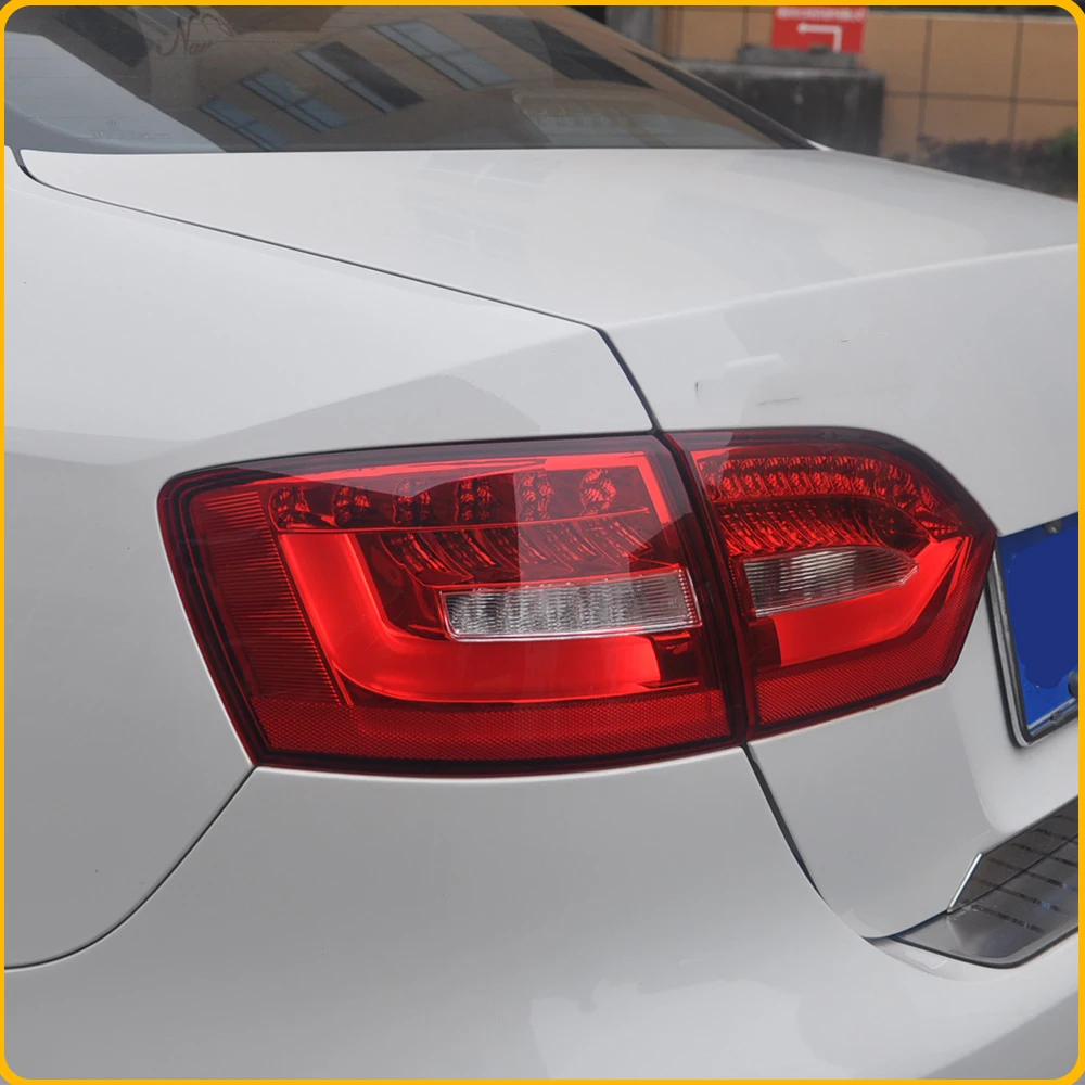 Фото Для VW Jetta MK6 Sagitar 2011-2014: Светодиодные задние фонари в сборе, Plug and Play, модифицированные задние фонари, автомобильные аксессуары и инструменты №4