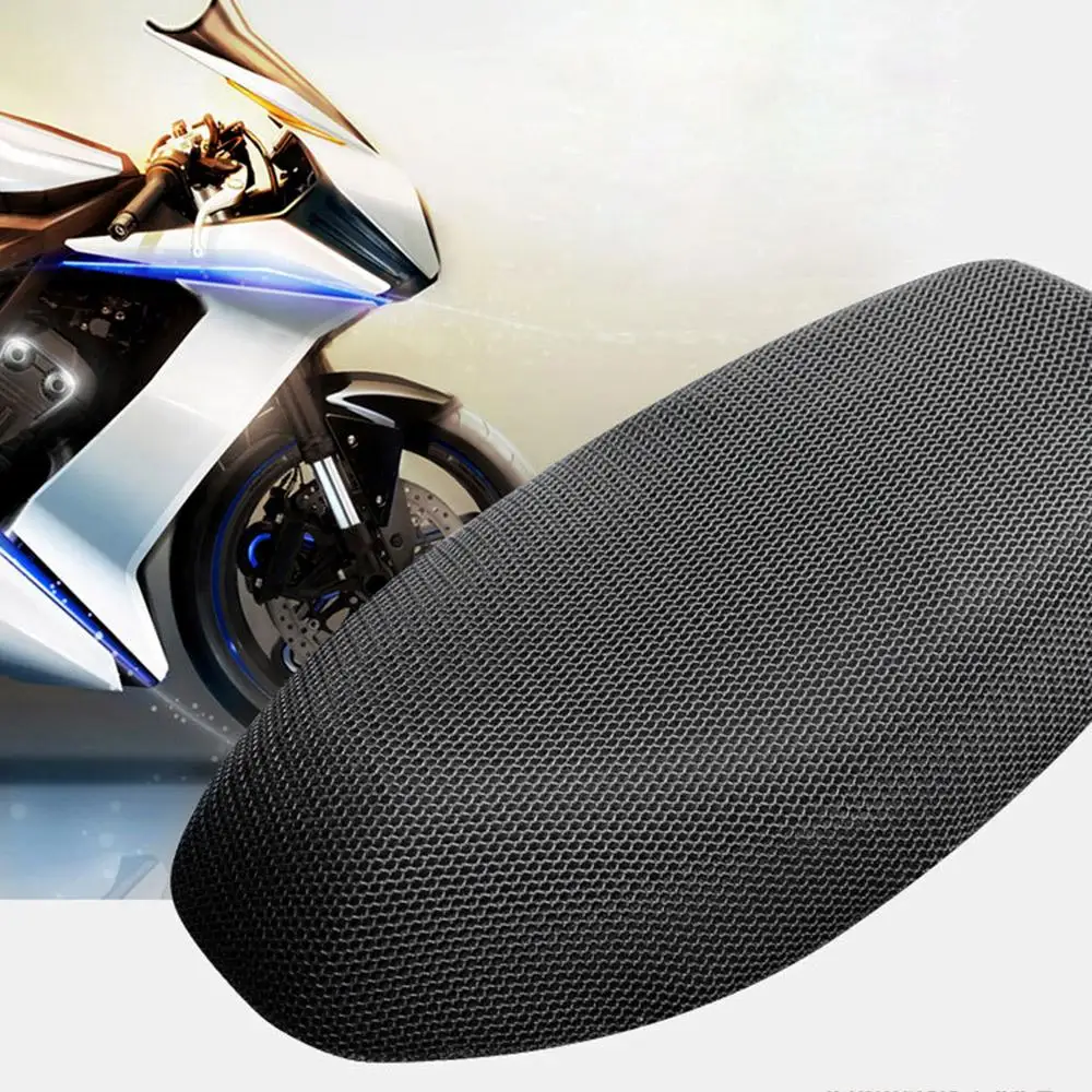 

Motorcycle Seat Cover Scooter Moped Seat Anti-Slip Cushion 3D Spacer Mesh Fabric Cover Dropshipping
