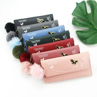 women wallets fashion pu leather long purse card holder for women clutch bag coin purse money clip wallet