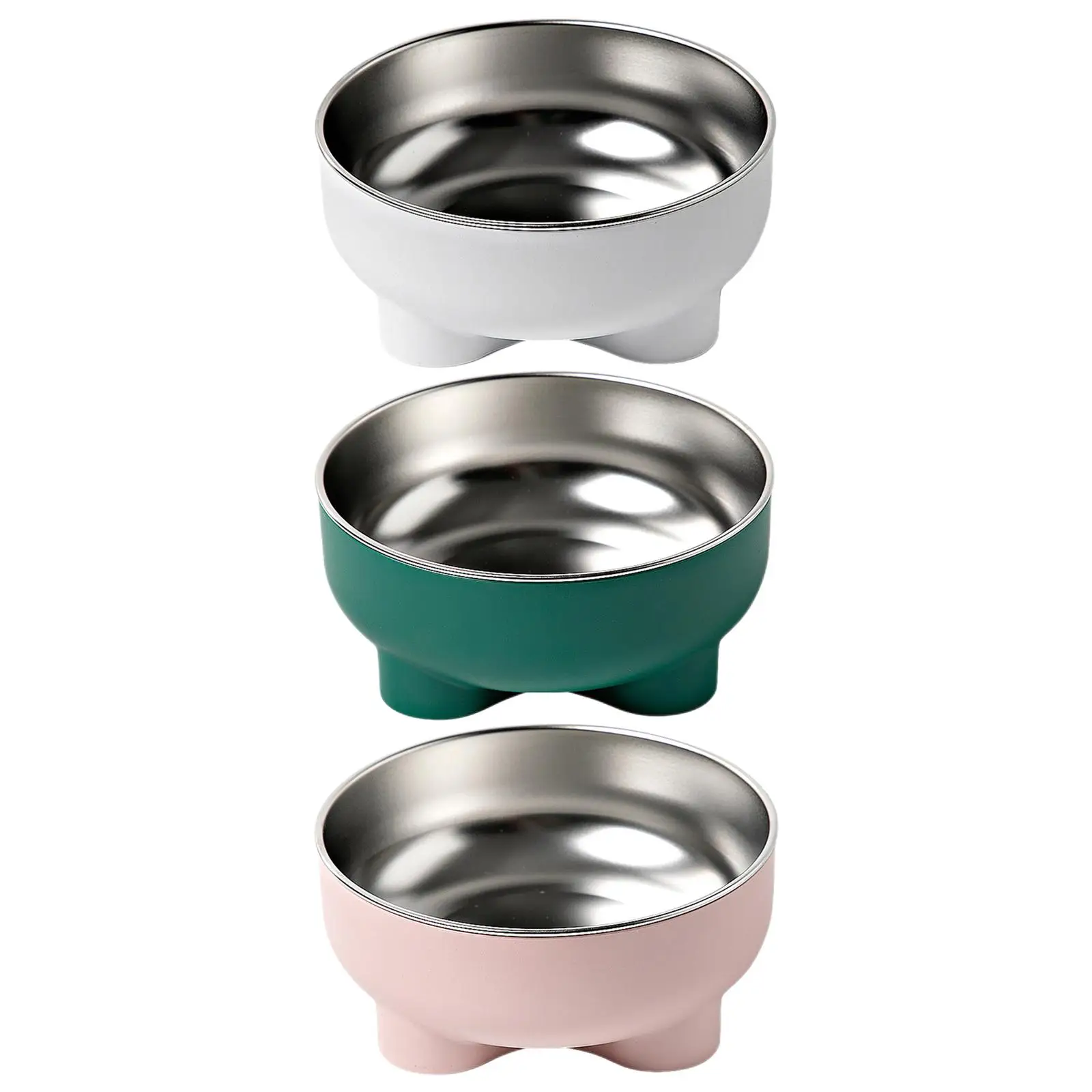 

Stainless Dog Bowl Pet Food Dish bowl Pet Feeding Dish for Medium Dogs